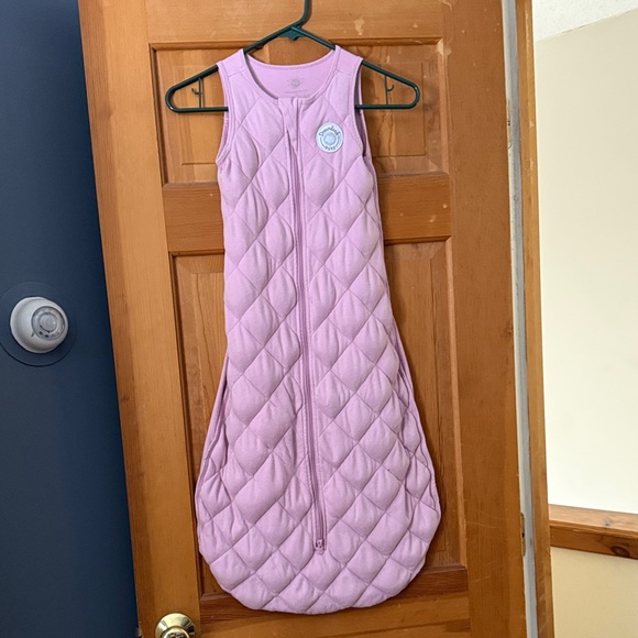 Dreamland Baby Other - Pink weighted Quilted Baby Sleep Sack with Front Zipper